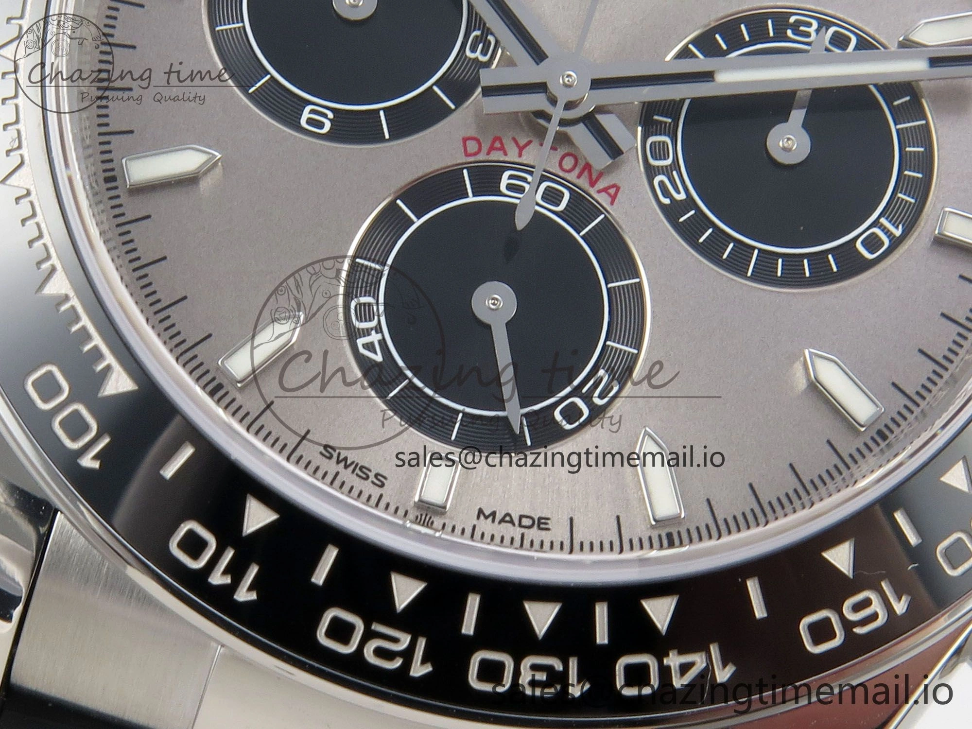 Reliable Daytona 126519 VSF 1:1 Best Edition Gray Black Dial on Oysterflex Strap VS4131 V2 (Weighted) 327