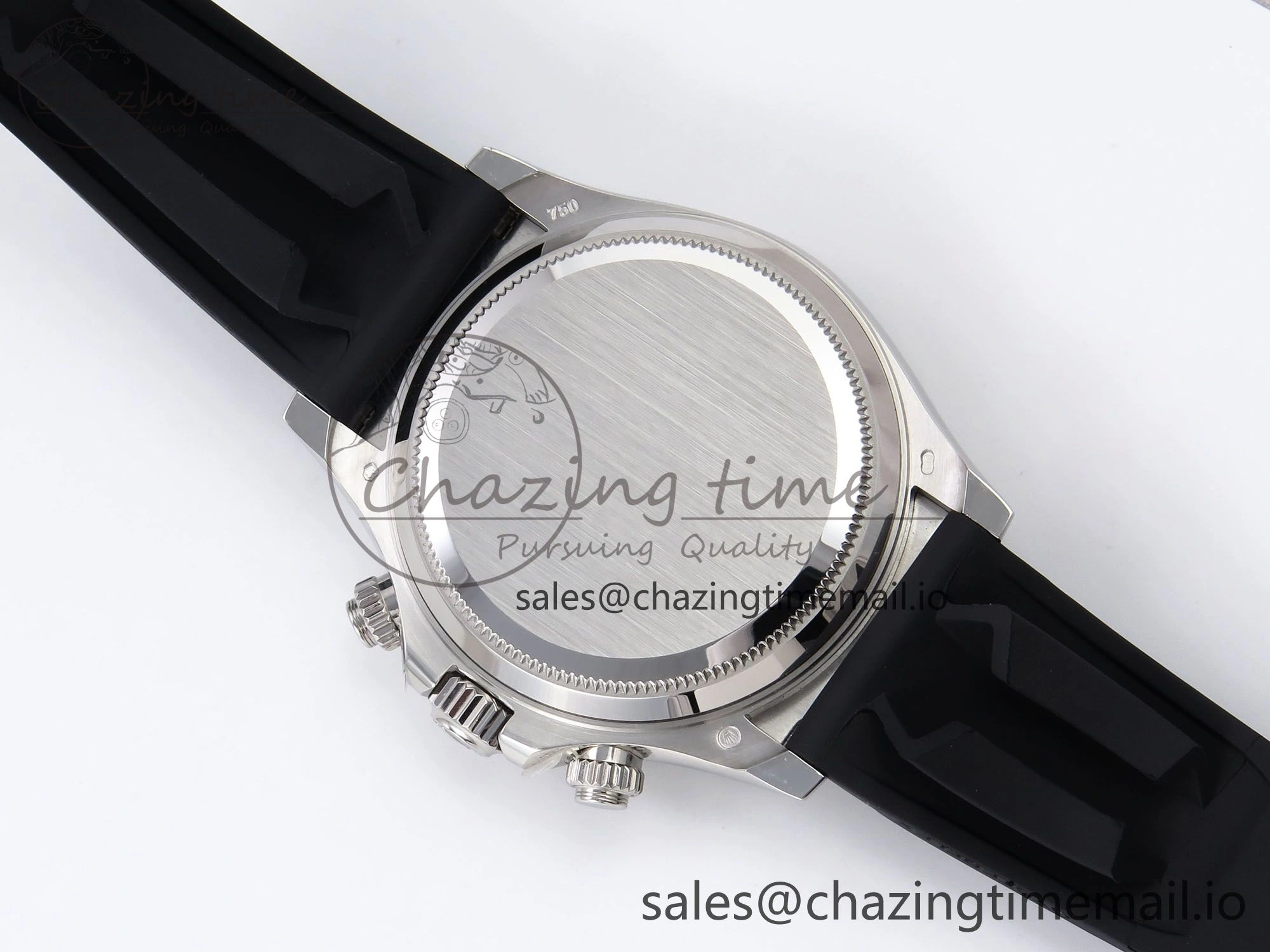 GoAnywhere Daytona 126519LN APF 1:1 Best Edition 904L Steel Grey Dial on Black Rubber Strap DD 1115