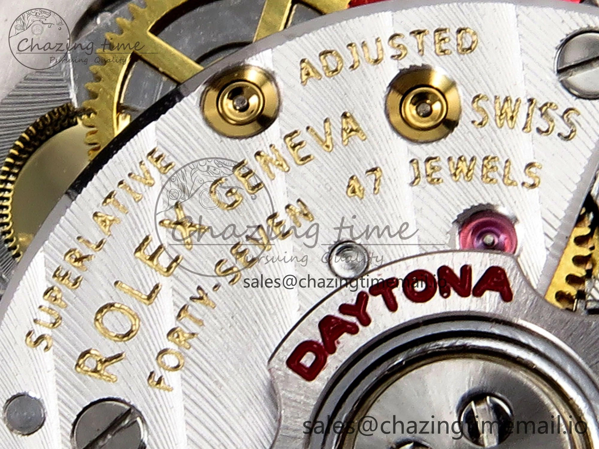 GoAnywhere Daytona 126519LN APF 1:1 Best Edition 904L Steel Grey Dial on Black Rubber Strap DD 1115