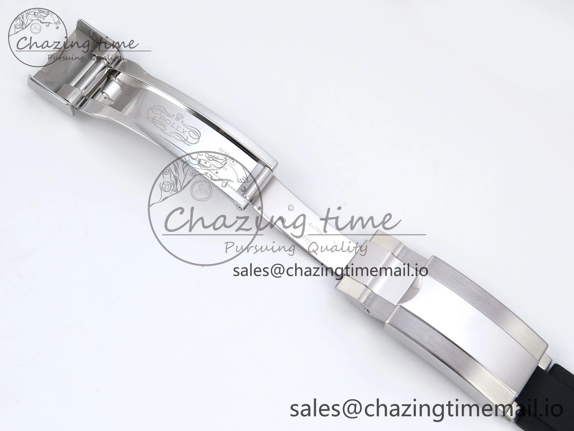 Daytona 126519LN SS Clean 1:1 Best Edition Black Diamonds Dial on Oysterflex Rubber Strap DD NewStyle 225