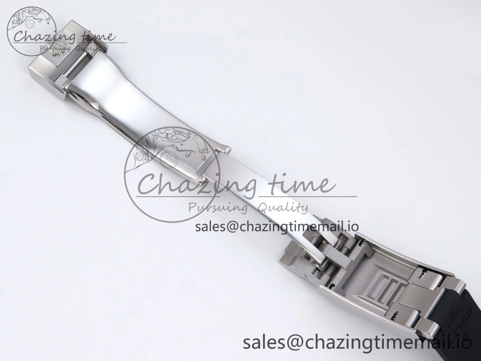 Daytona 126519LN SS Clean 1:1 Best Edition Black Diamonds Dial on Oysterflex Rubber Strap DD NewStyle 225