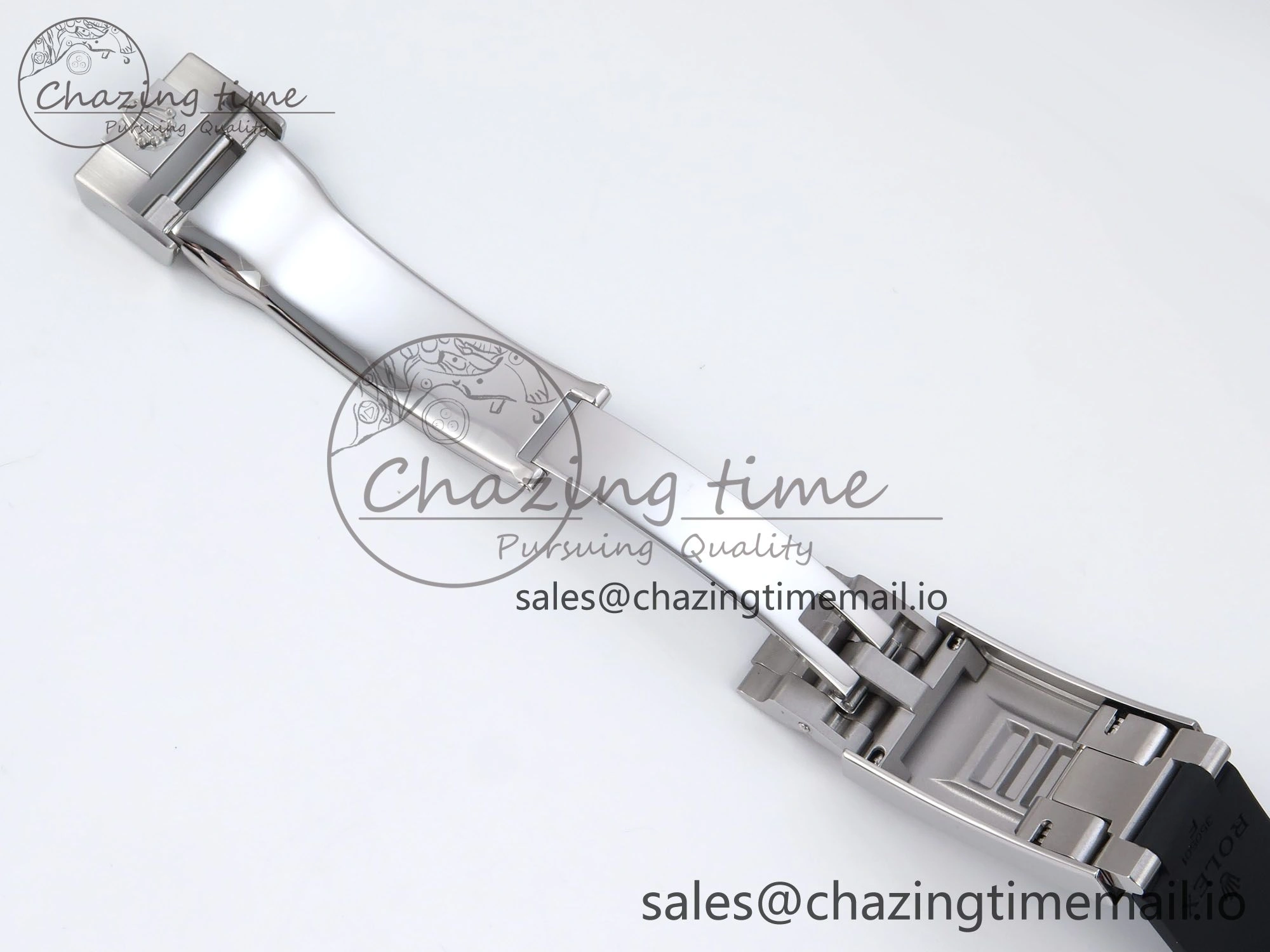 Daytona 126519LN SS Clean 1:1 Best Edition Black Diamonds Dial on Oysterflex Rubber Strap DD NewStyle 225