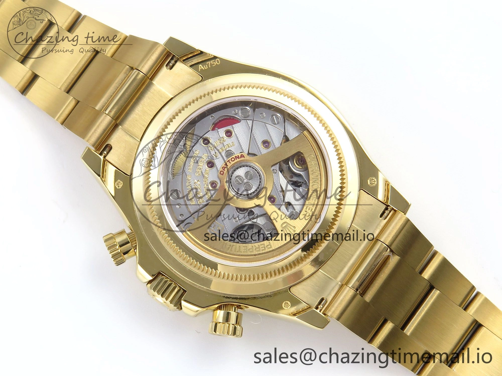 TopPick Daytona 126528 QF 1:1 Best Edition Black Dial Steel 904L on YG Bracelet V8 QF 654