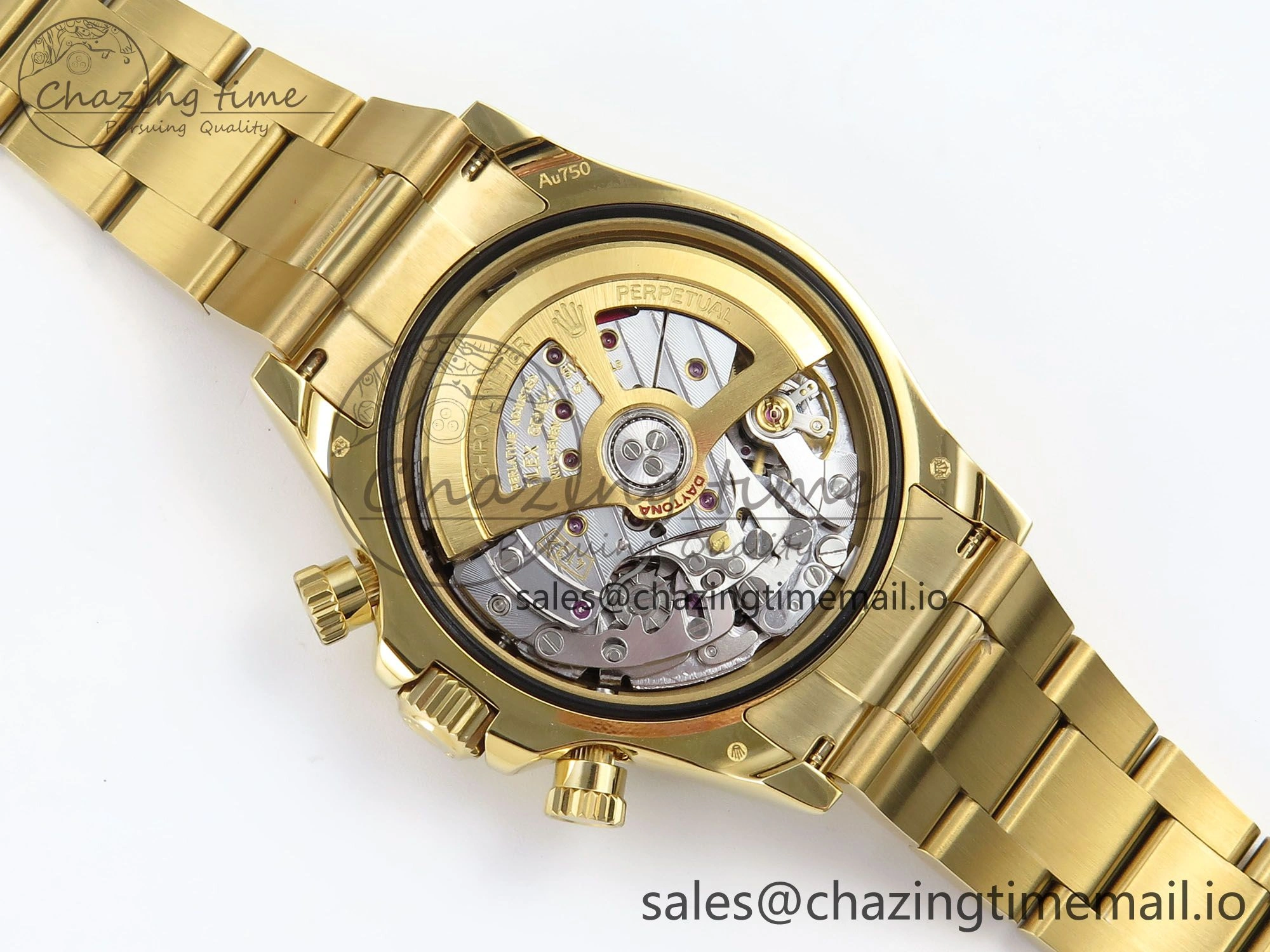 TopPick Daytona 126528 QF 1:1 Best Edition Black Dial Steel 904L on YG Bracelet V8 QF 654