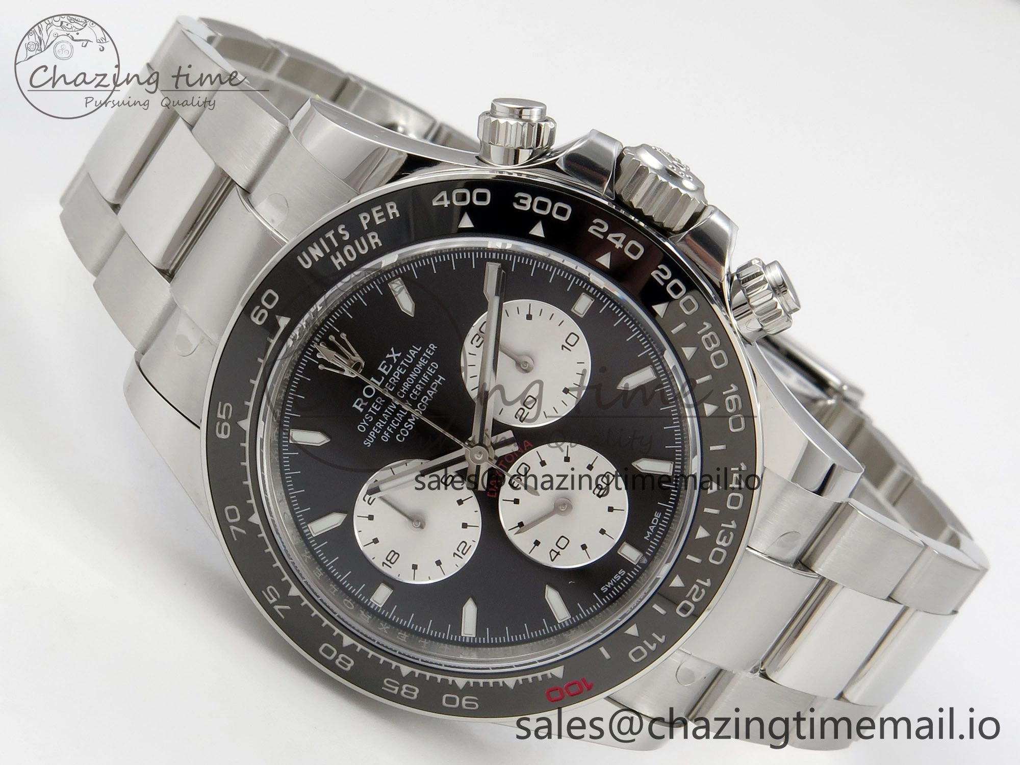 Sustainable Daytona 126529 Le Mans THBF 904L 1:1 Best Edition on SS Bracelet SH 227