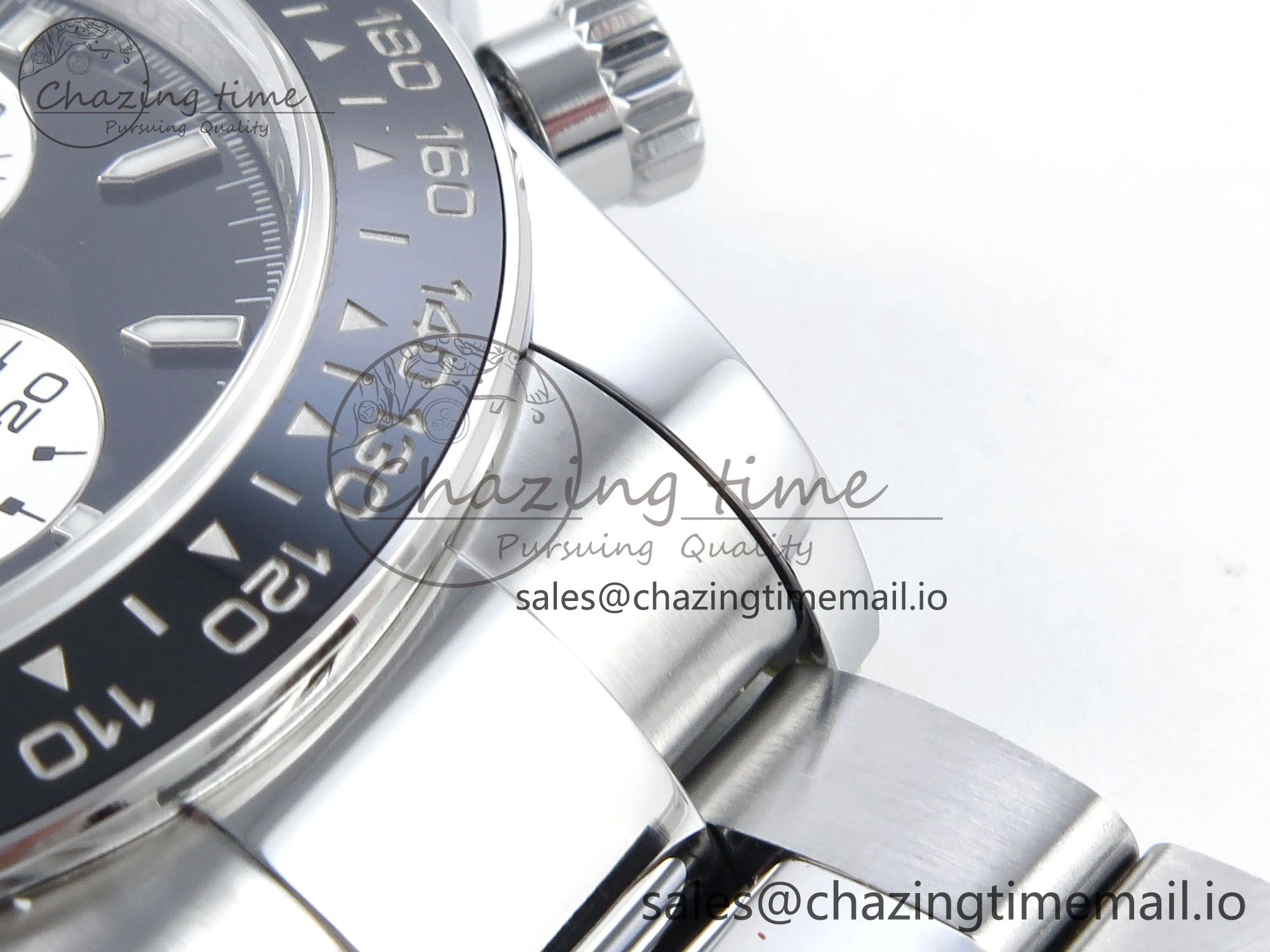 Daytona 126529 QF 1:1 Best Edition Black Dial Steel 904L on SS Bracelet V8 QF TimelessDesign 652