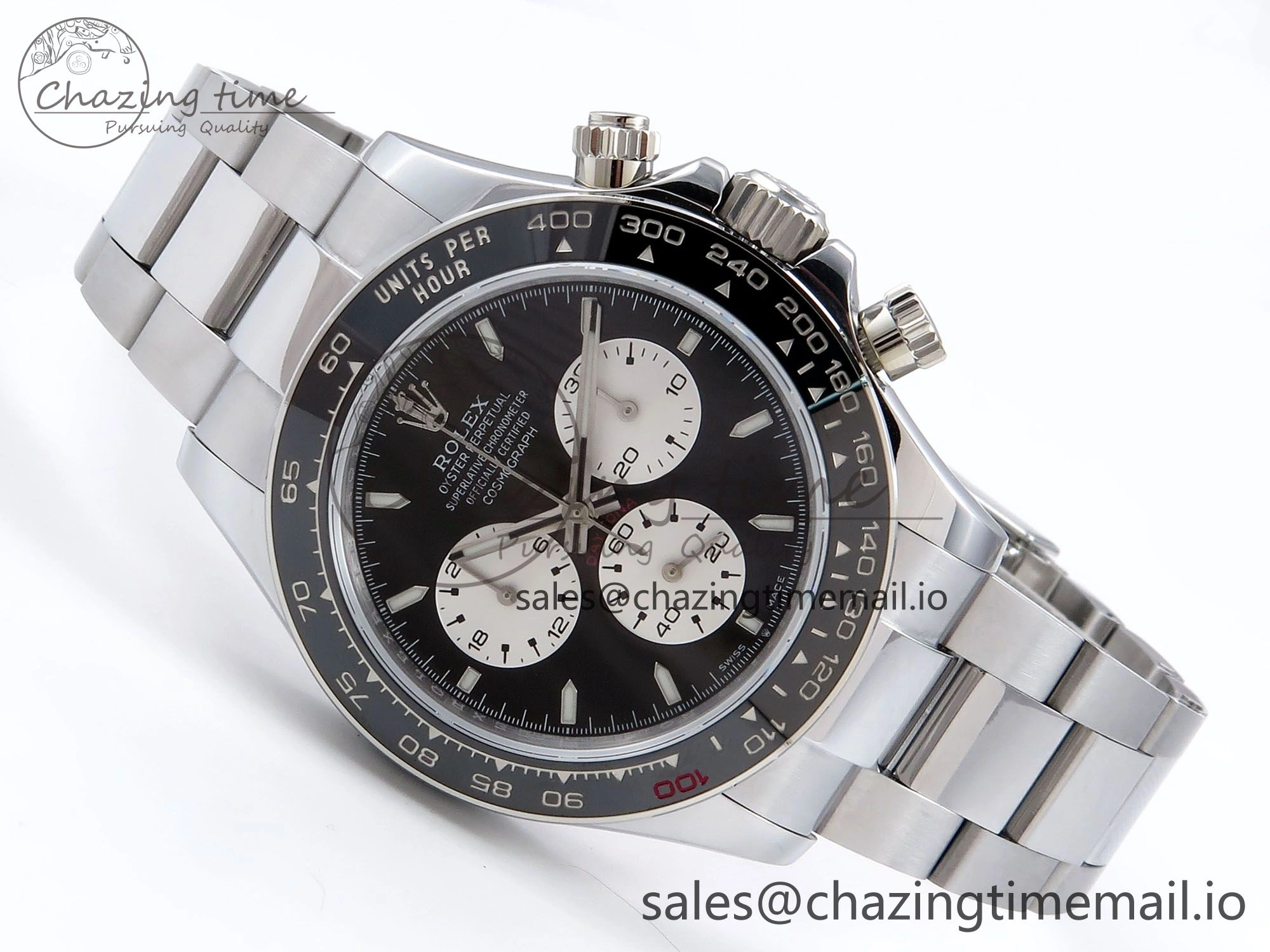 StreetReady Daytona 126529LN Le Mans QF 1:1 Best Edition on SS Bracelet SH4132 V6 (Gain Weight） 1085