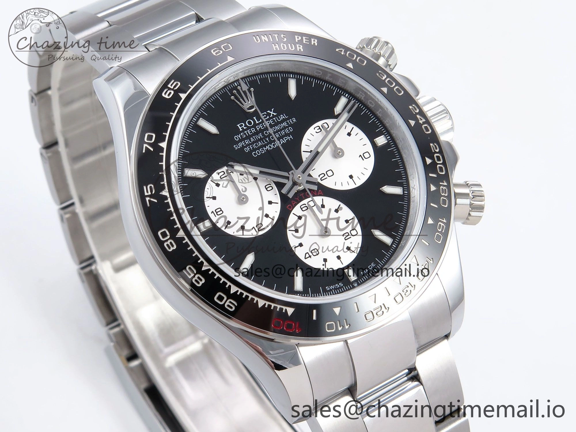 StreetReady Daytona 126529LN Le Mans QF 1:1 Best Edition on SS Bracelet SH4132 V6 (Gain Weight） 1085
