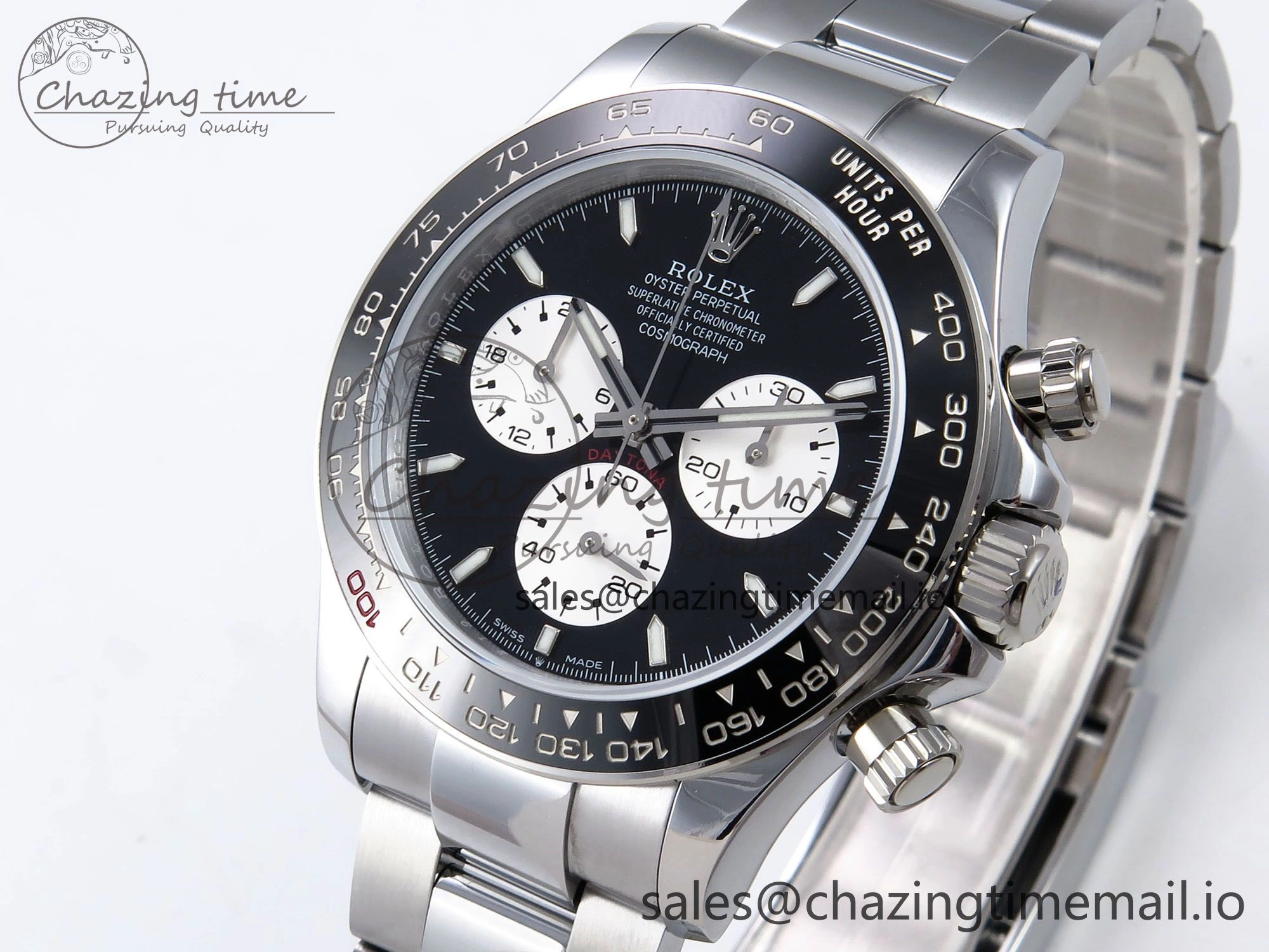 StreetReady Daytona 126529LN Le Mans QF 1:1 Best Edition on SS Bracelet SH4132 V6 (Gain Weight） 1085
