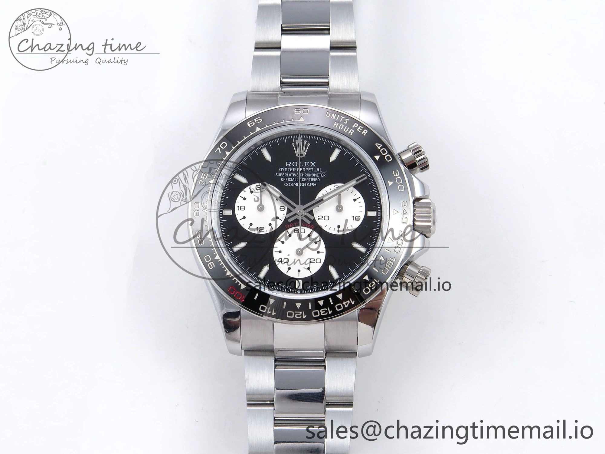 StreetReady Daytona 126529LN Le Mans QF 1:1 Best Edition on SS Bracelet SH4132 V6 (Gain Weight） 1085
