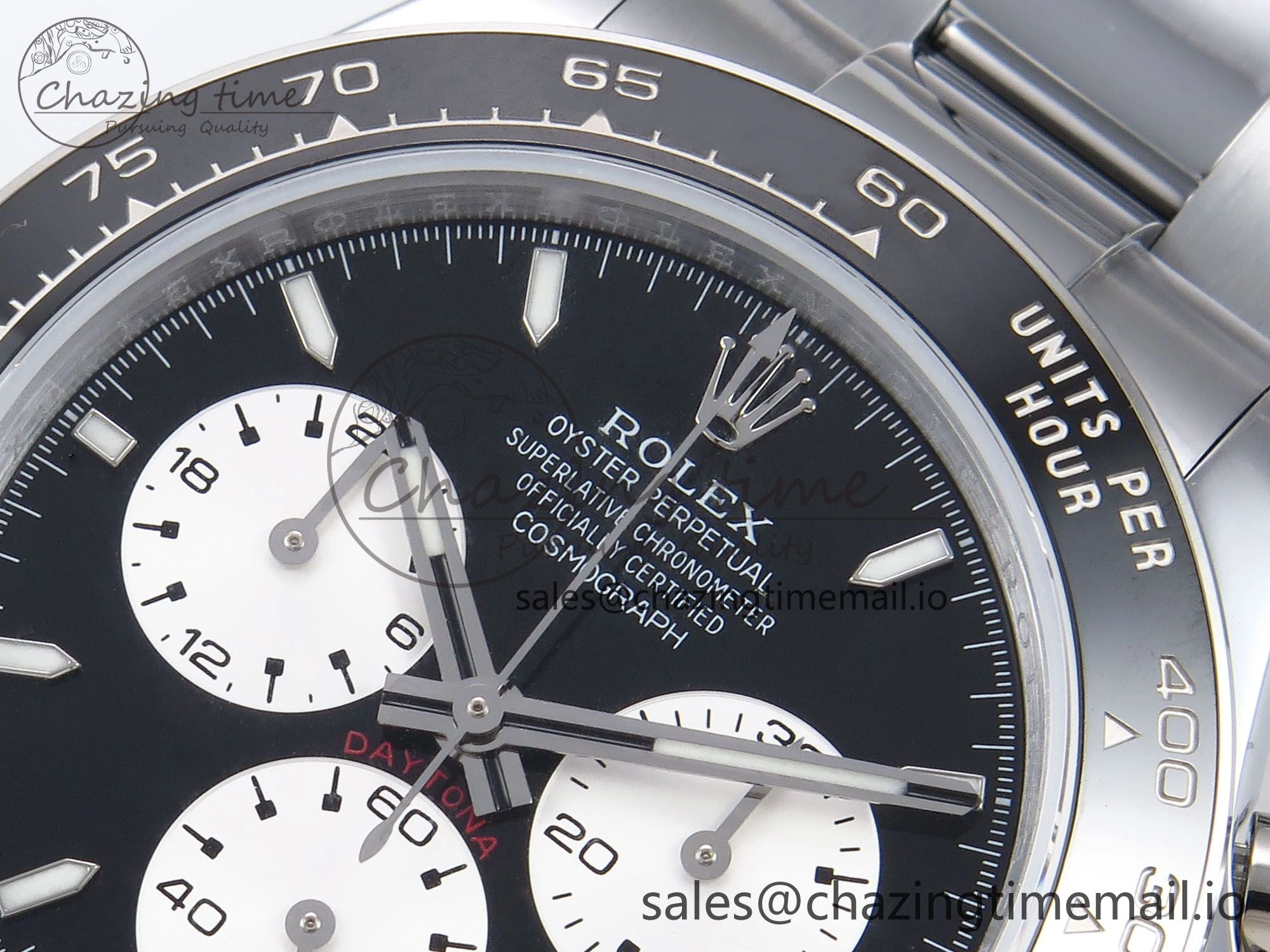 StreetReady Daytona 126529LN Le Mans QF 1:1 Best Edition on SS Bracelet SH4132 V6 (Gain Weight） 1085