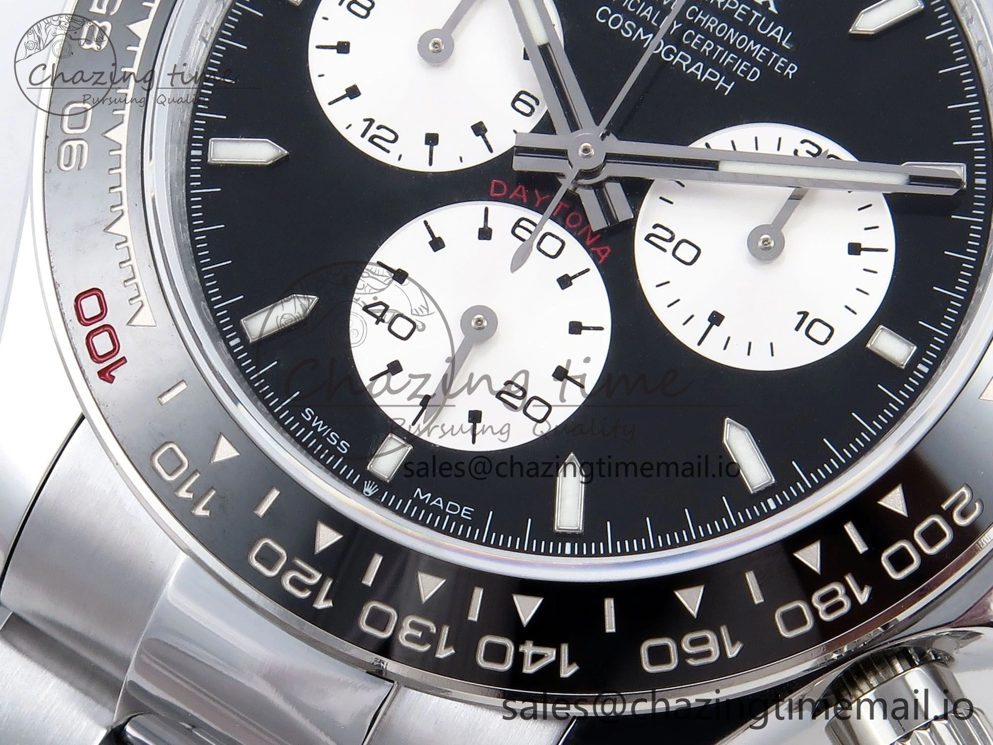 StreetReady Daytona 126529LN Le Mans QF 1:1 Best Edition on SS Bracelet SH4132 V6 (Gain Weight） 1085