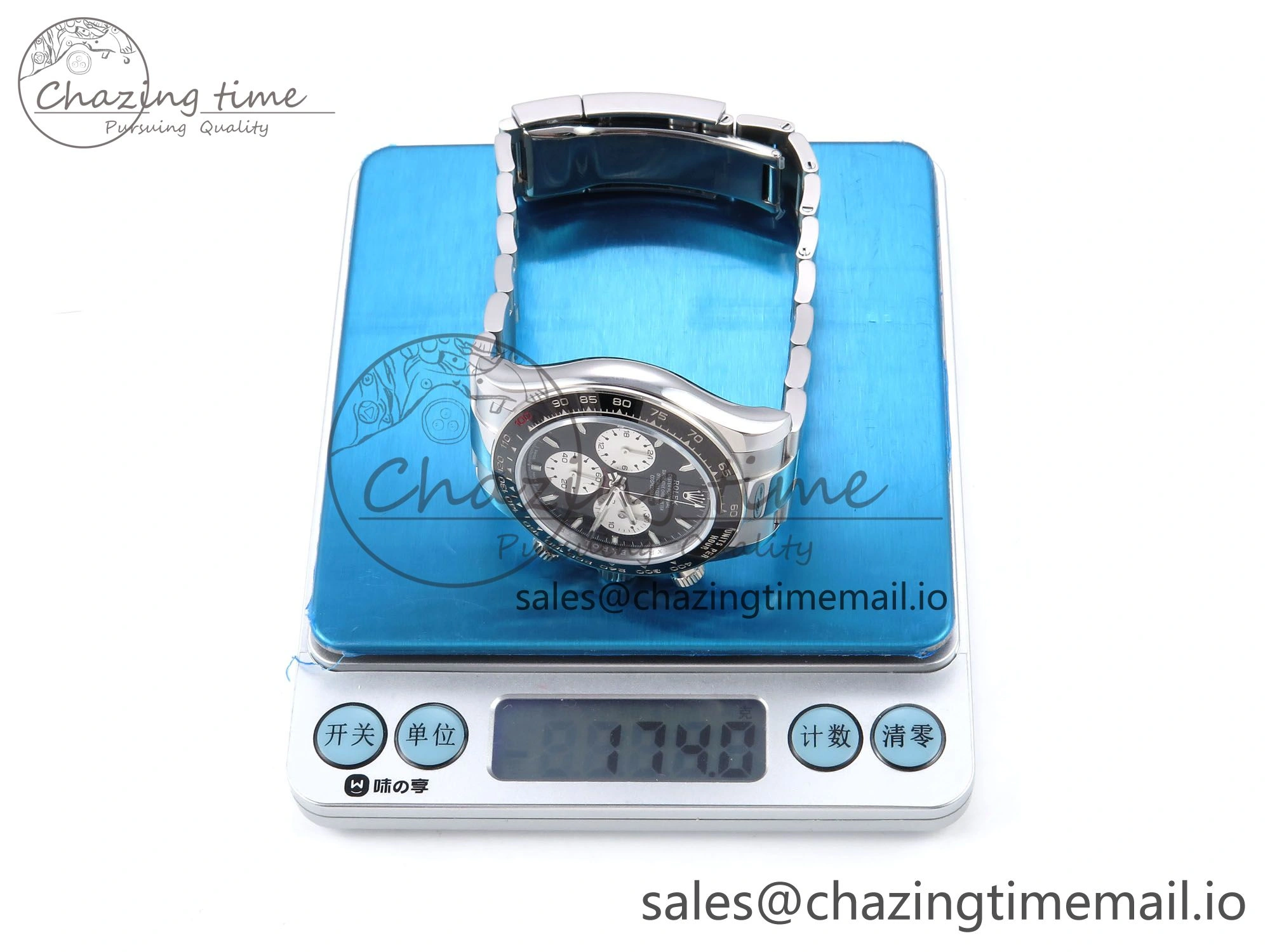 StreetReady Daytona 126529LN Le Mans QF 1:1 Best Edition on SS Bracelet SH4132 V6 (Gain Weight） 1085