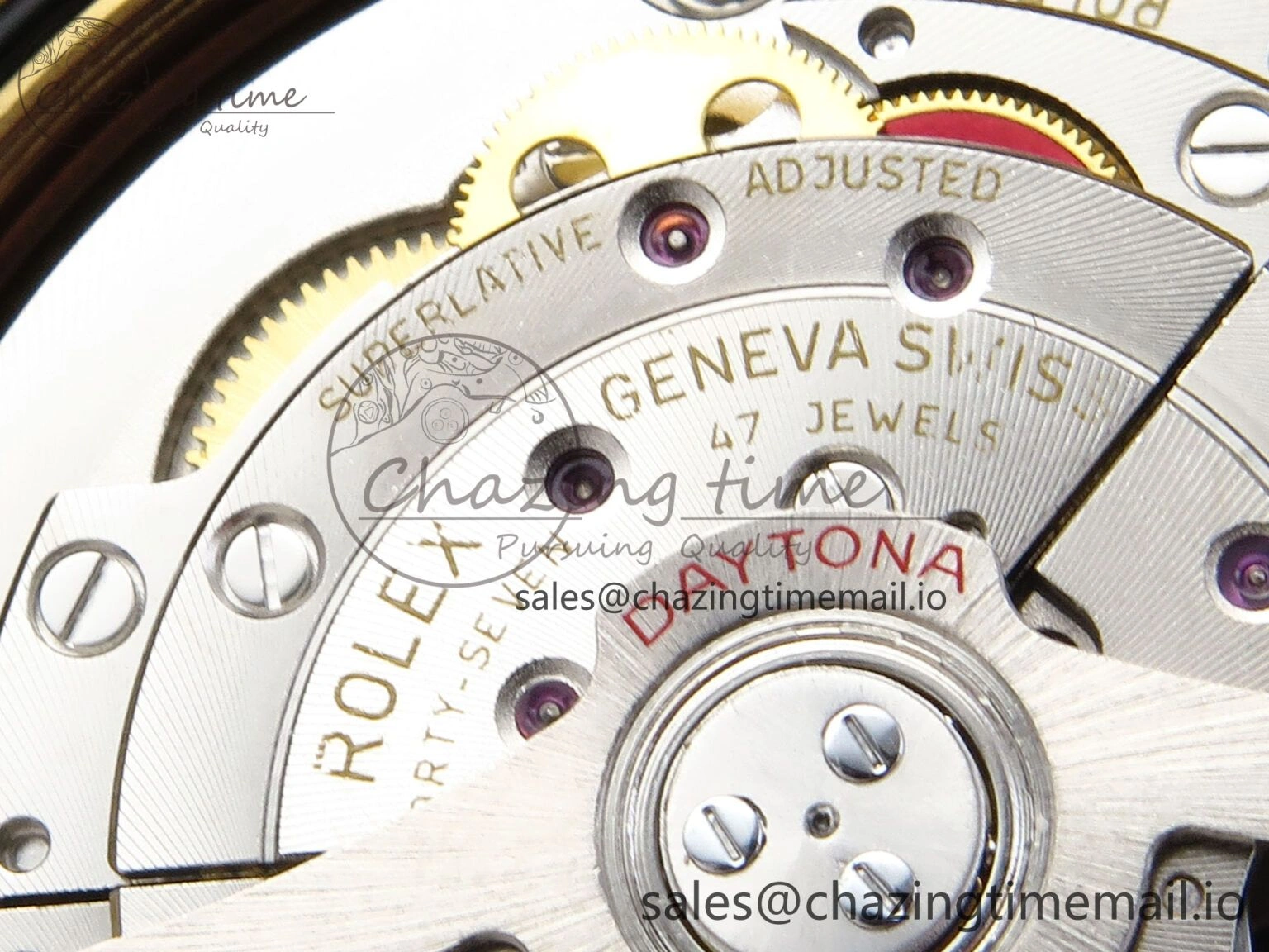 Stylish Daytona 126538TBR EWEF 1:1 Best Edition 904L Steel YG Crystal Dial Diamonds Bezel on Black Rubber Strap SH 463