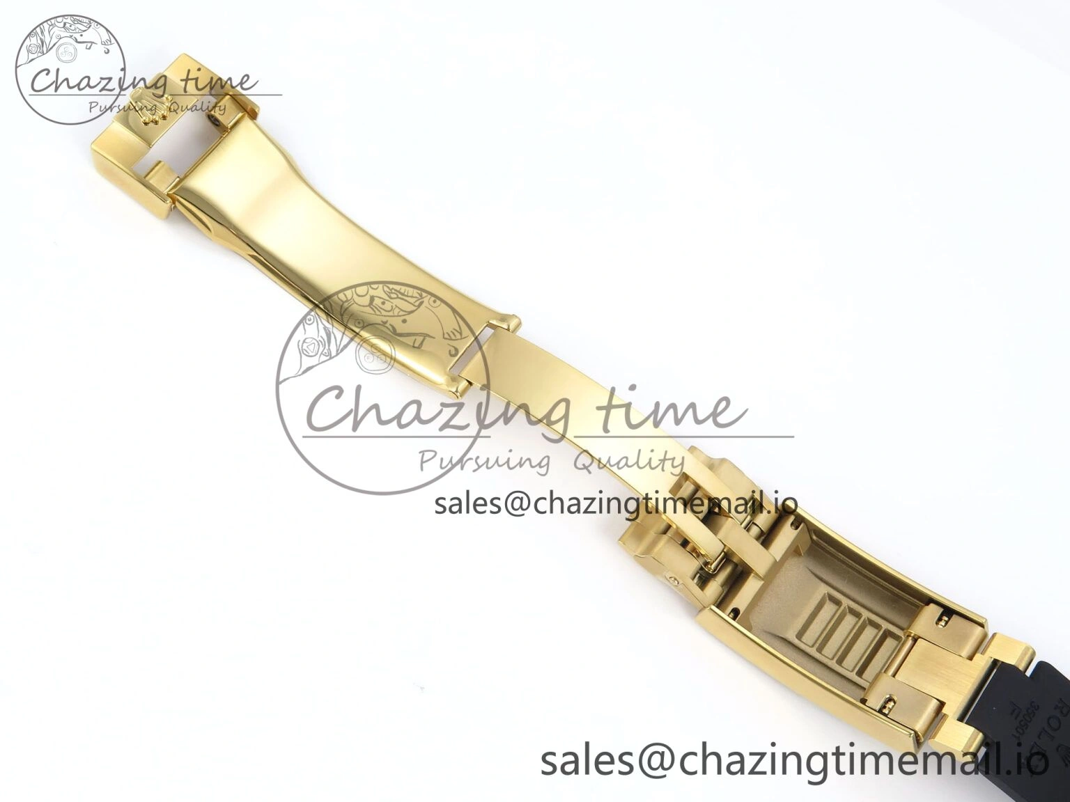 Stylish Daytona 126538TBR EWEF 1:1 Best Edition 904L Steel YG Crystal Dial Diamonds Bezel on Black Rubber Strap SH 463