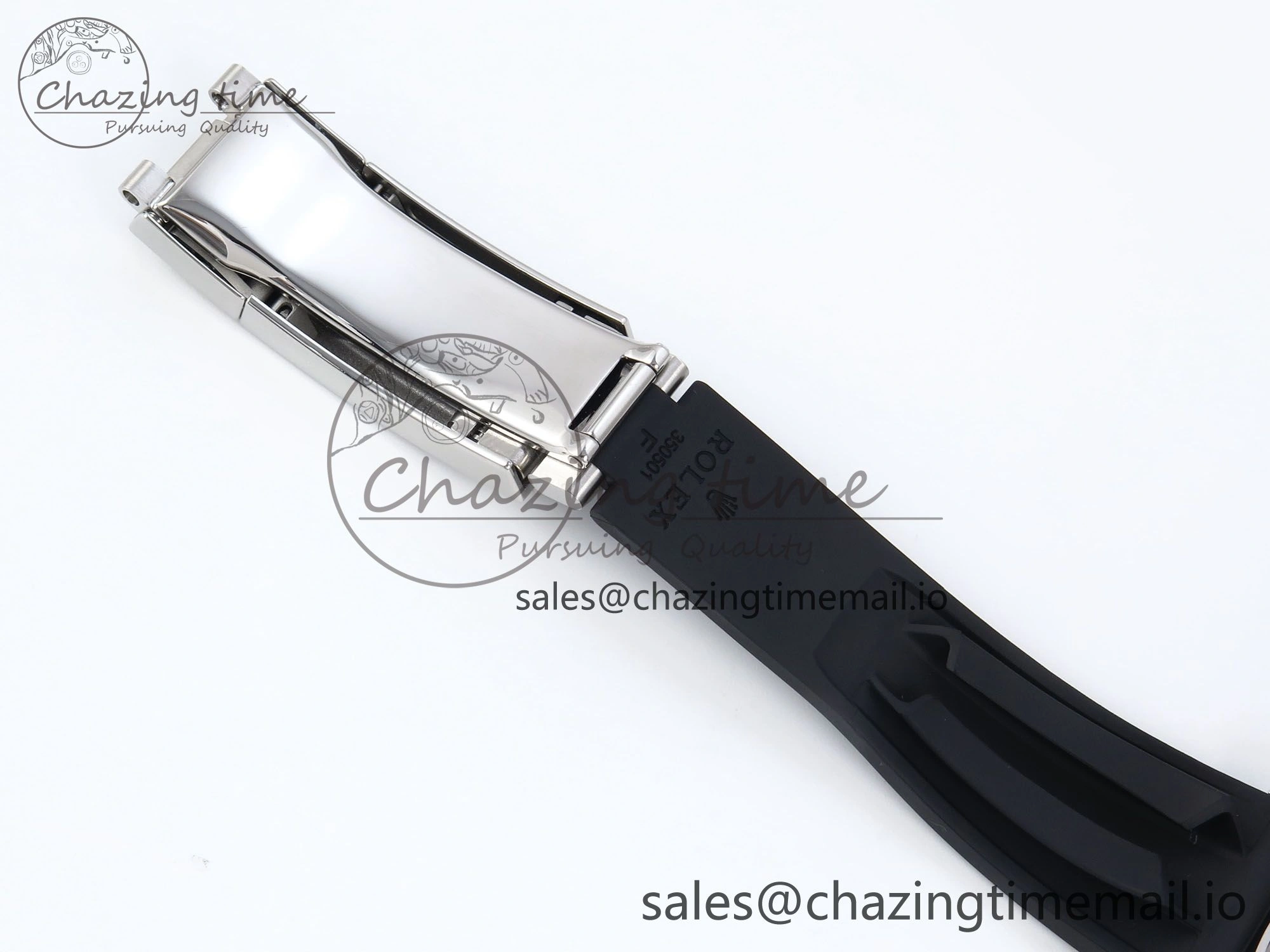 Attractive Daytona 126539TBR EWEF 1:1 Best Edition 904L Steel Gray Crystal Dial Diamonds Bezel on Black Rubber Strap SH 466