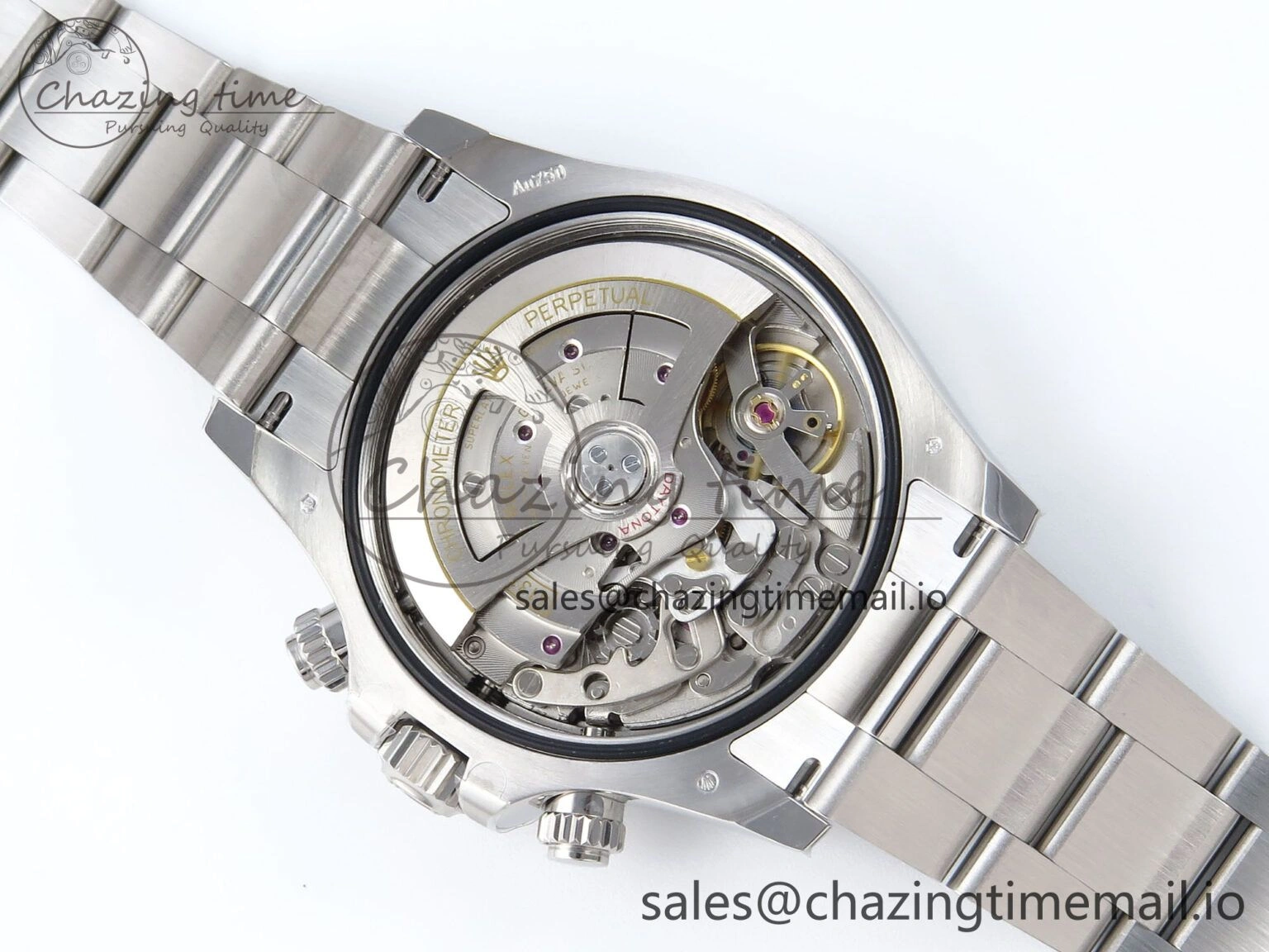 Durable Daytona 126579RBR EWEF 1:1 Best Edition 904L Steel Gray MOP Dial Diamonds Bezel on SS Bracelet SH 462