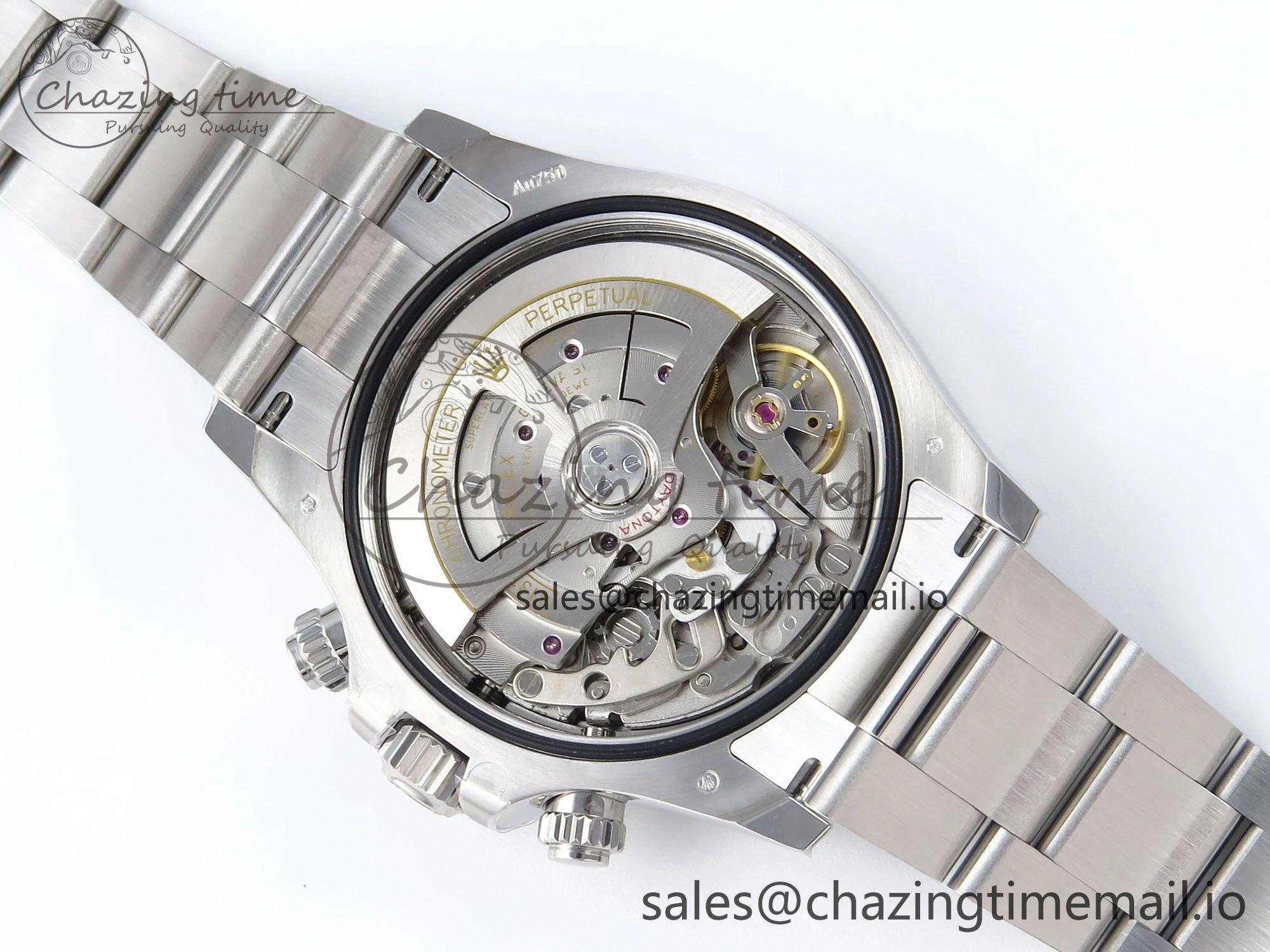 Durable Daytona 126579RBR EWEF 1:1 Best Edition 904L Steel Gray MOP Dial Diamonds Bezel on SS Bracelet SH 462