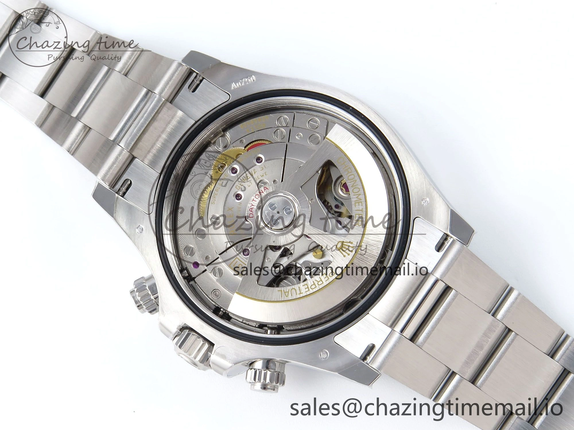 Durable Daytona 126579RBR EWEF 1:1 Best Edition 904L Steel Gray MOP Dial Diamonds Bezel on SS Bracelet SH 462