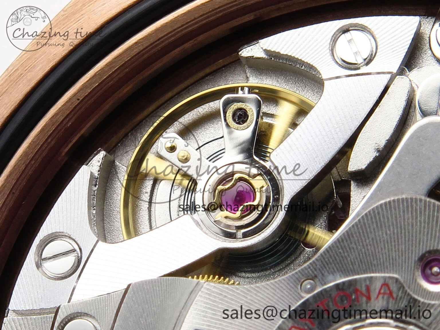 FastDry Daytona 126595TBR EWEF 1:1 Best Edition 904L Steel RG Crystal Dial Diamonds Bezel on RG Bracelet SH 469