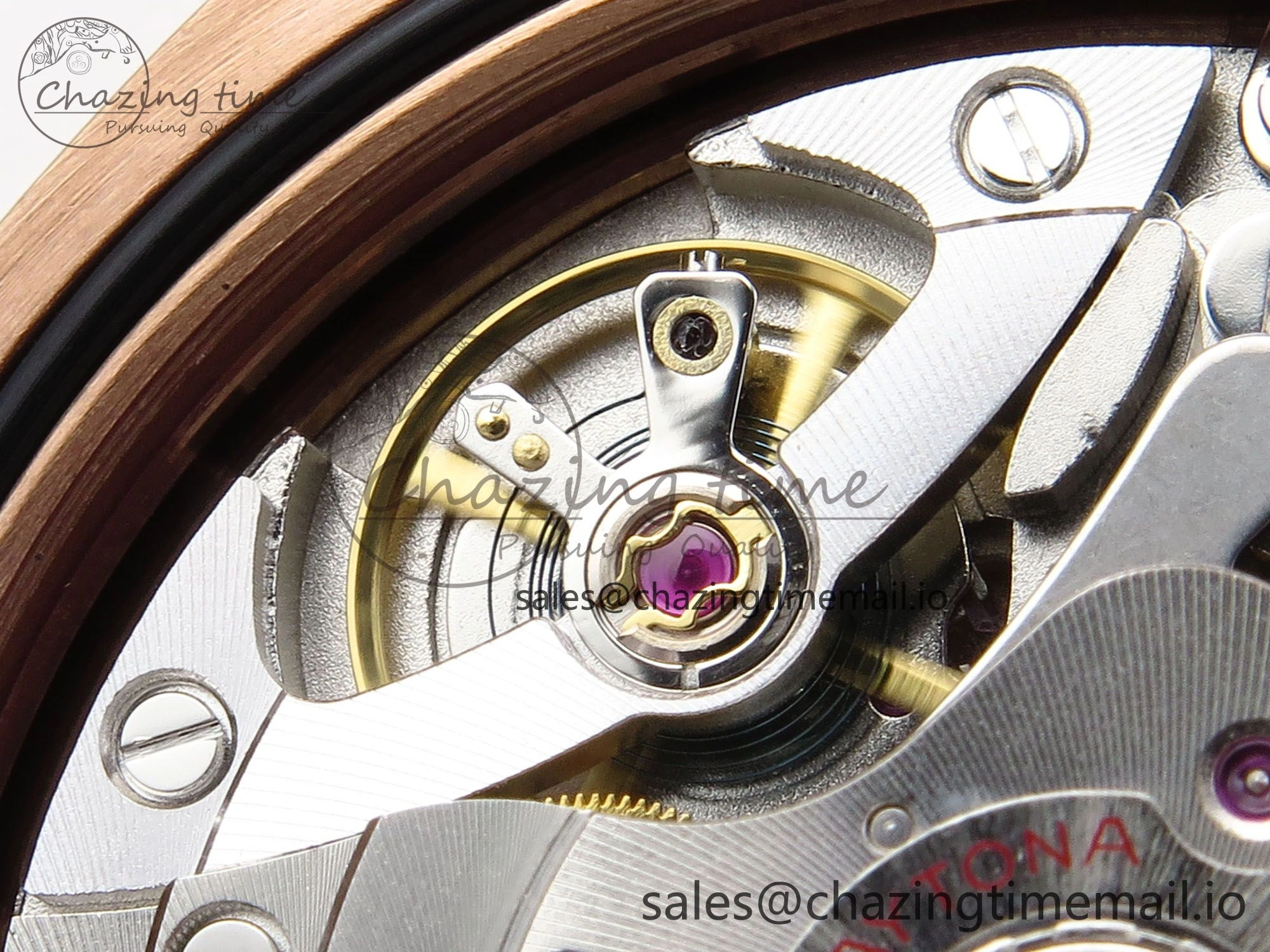 FastDry Daytona 126595TBR EWEF 1:1 Best Edition 904L Steel RG Crystal Dial Diamonds Bezel on RG Bracelet SH 469