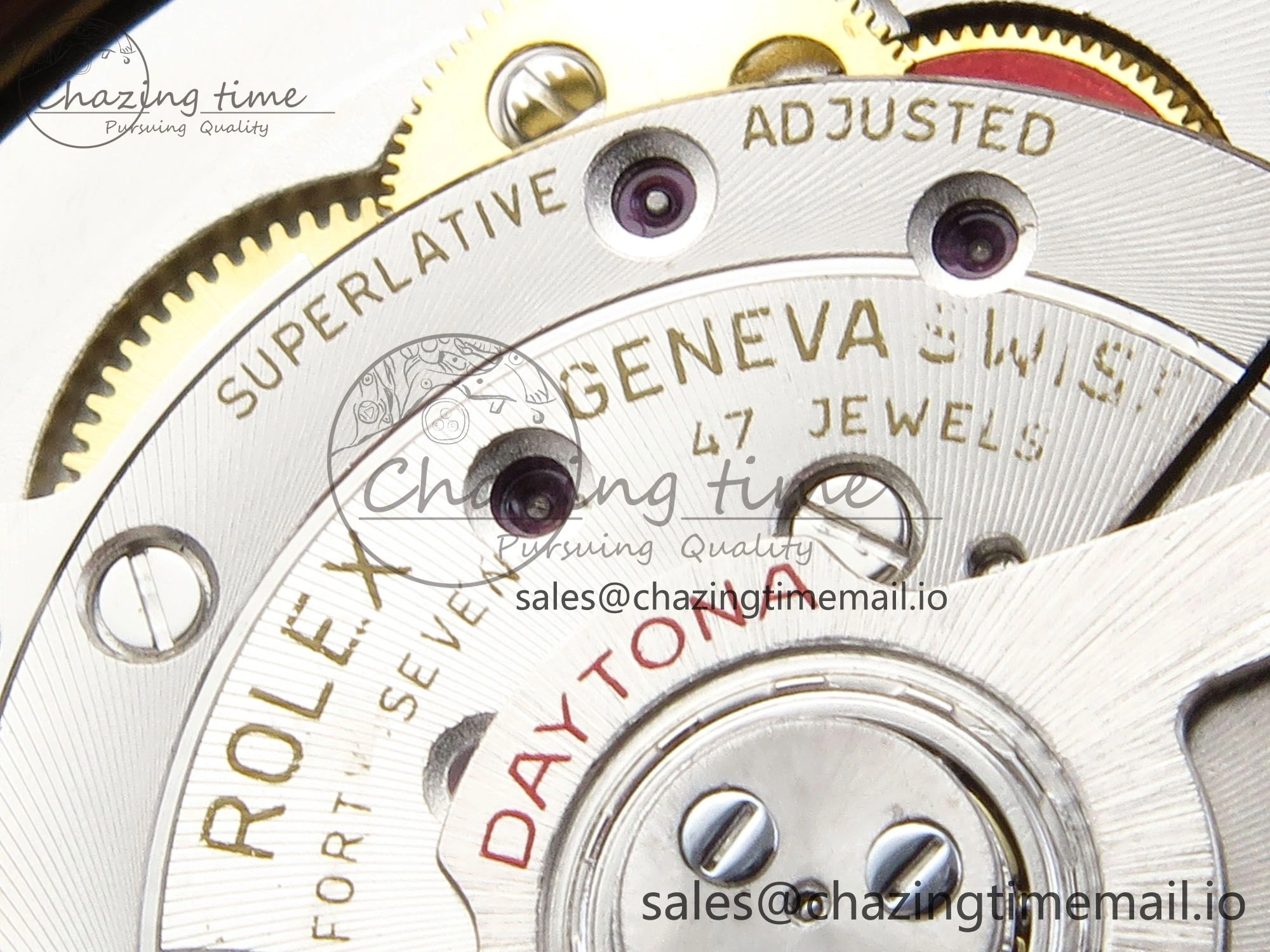 TechFriendly Daytona 126598TBR EWEF 1:1 Best Edition 904L Steel YG Crystal Dial Diamonds Bezel on YG Bracelet SH 464