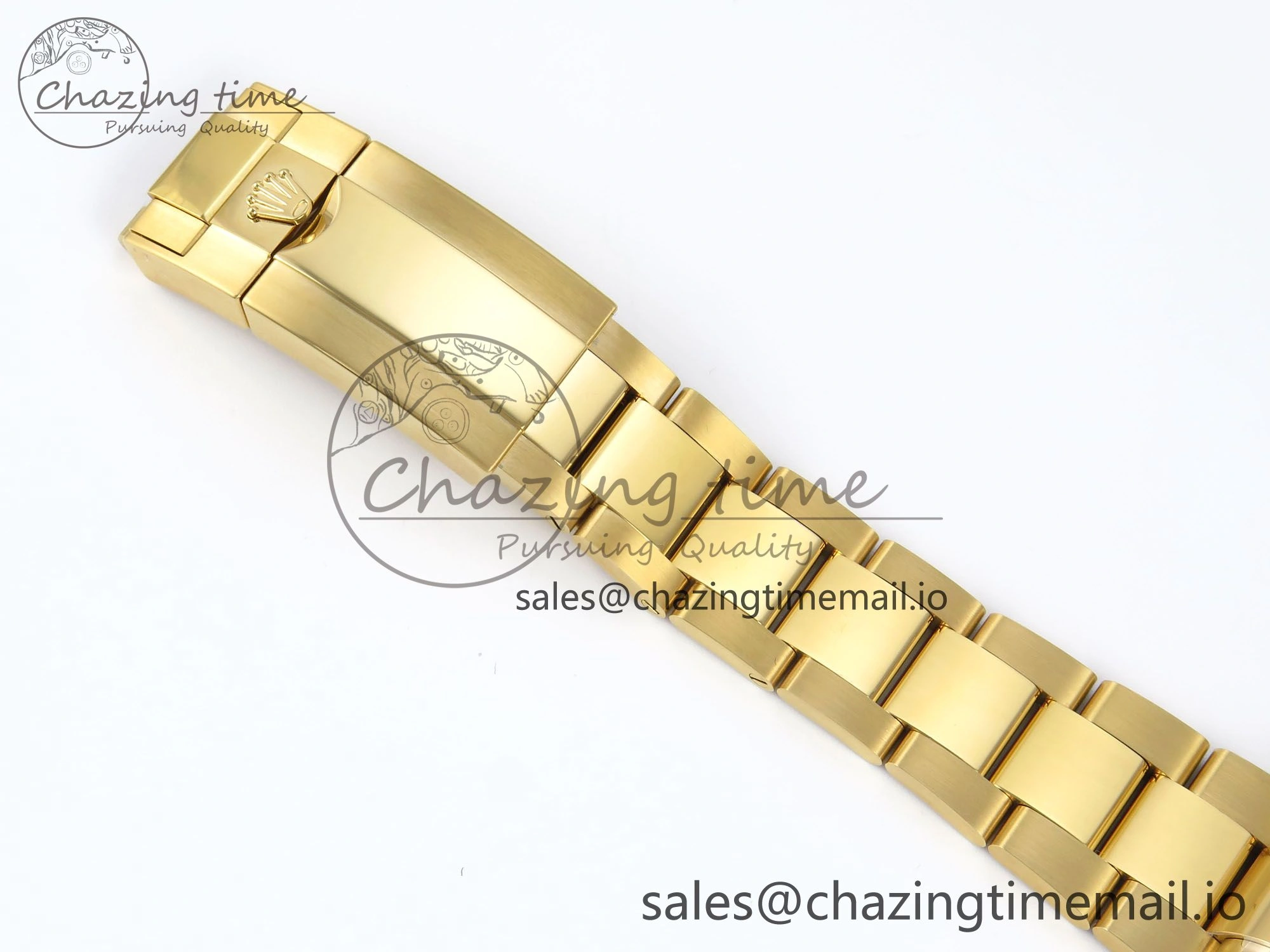 TechFriendly Daytona 126598TBR EWEF 1:1 Best Edition 904L Steel YG Crystal Dial Diamonds Bezel on YG Bracelet SH 464