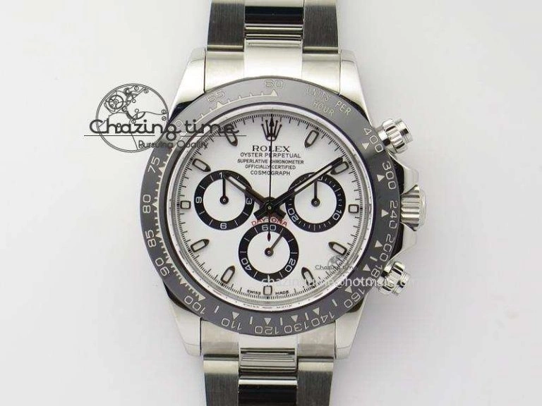 Snug Daytona 2016 Baselworld 116500 LN JF Best Edition White Dial On SS Bracelet A 3952