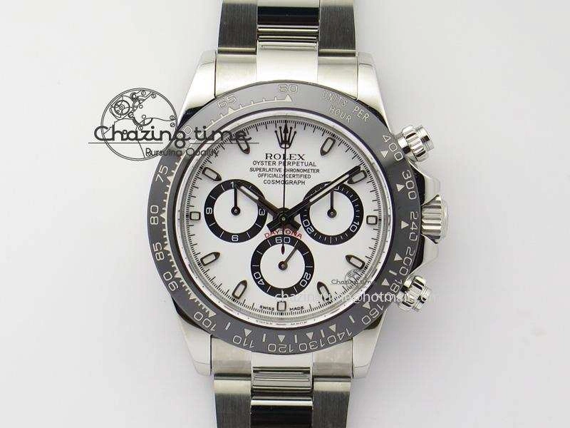 Snug Daytona 2016 Baselworld 116500 LN JF Best Edition White Dial On SS Bracelet A 3952