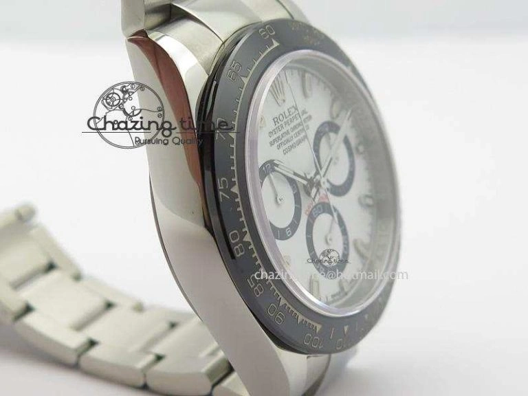 Snug Daytona 2016 Baselworld 116500 LN JF Best Edition White Dial On SS Bracelet A 3952