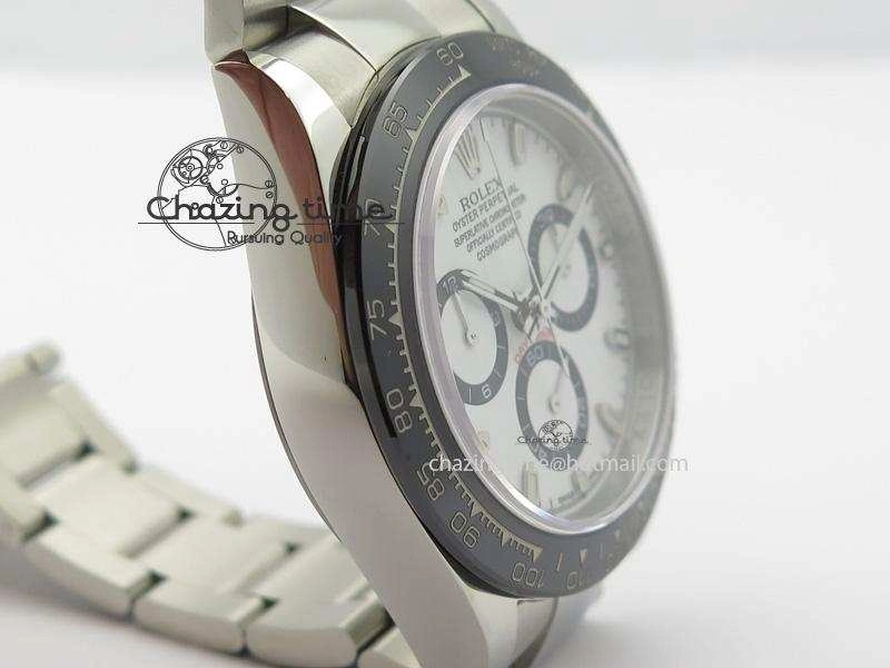 Snug Daytona 2016 Baselworld 116500 LN JF Best Edition White Dial On SS Bracelet A 3952