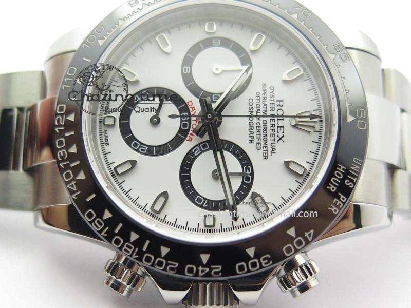 Snug Daytona 2016 Baselworld 116500 LN JF Best Edition White Dial On SS Bracelet A 3952