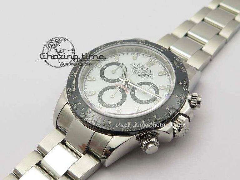 Snug Daytona 2016 Baselworld 116500 LN JF Best Edition White Dial On SS Bracelet A 3952
