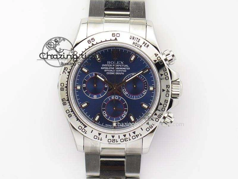 Daytona 2016 Baselworld 116509 JF Best Edition Blue Dial On SS Bracelet A23J (Same Thickness as Genuine) OdorResistant 3914