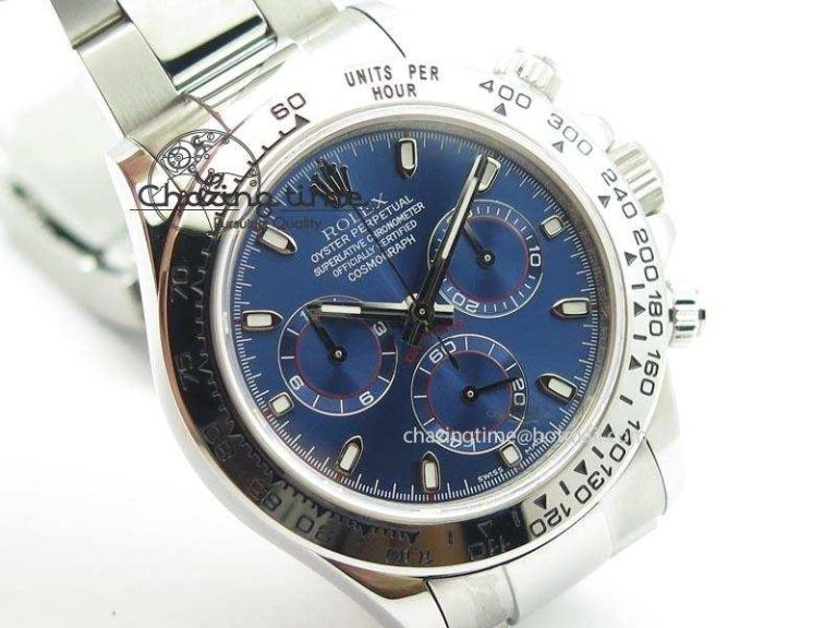 Daytona 2016 Baselworld 116509 JF Best Edition Blue Dial On SS Bracelet A23J (Same Thickness as Genuine) OdorResistant 3914