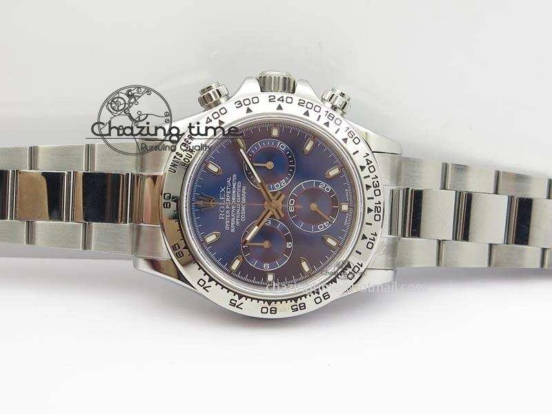 Daytona 2016 Baselworld 116509 JF Best Edition Blue Dial On SS Bracelet A23J (Same Thickness as Genuine) OdorResistant 3914