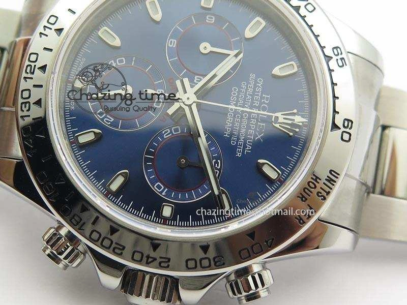 Daytona 2016 Baselworld 116509 JF Best Edition Blue Dial On SS Bracelet A23J (Same Thickness as Genuine) OdorResistant 3914