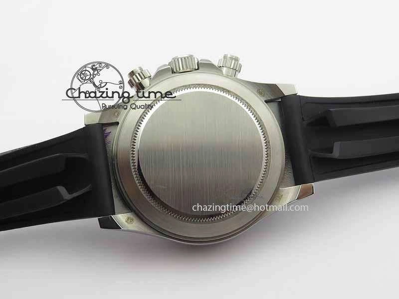 Daytona 2017 BP-Maker Best Edition Silver Dial On Rubber Strap A7750@6 (A4130) EasyCare 3657