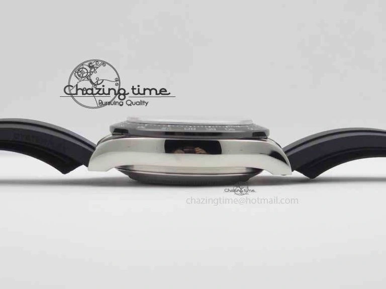 Attractive Daytona 2017 BP-Maker Best Edition Silver Dial On Rubber Strap A7750@ 3658