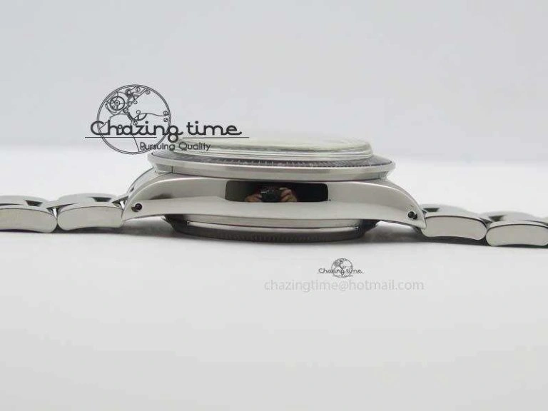 SportInspired Daytona 6263 SS White Black Dial Black Tachymeter Bezel On SS Bracelet Venus 3858