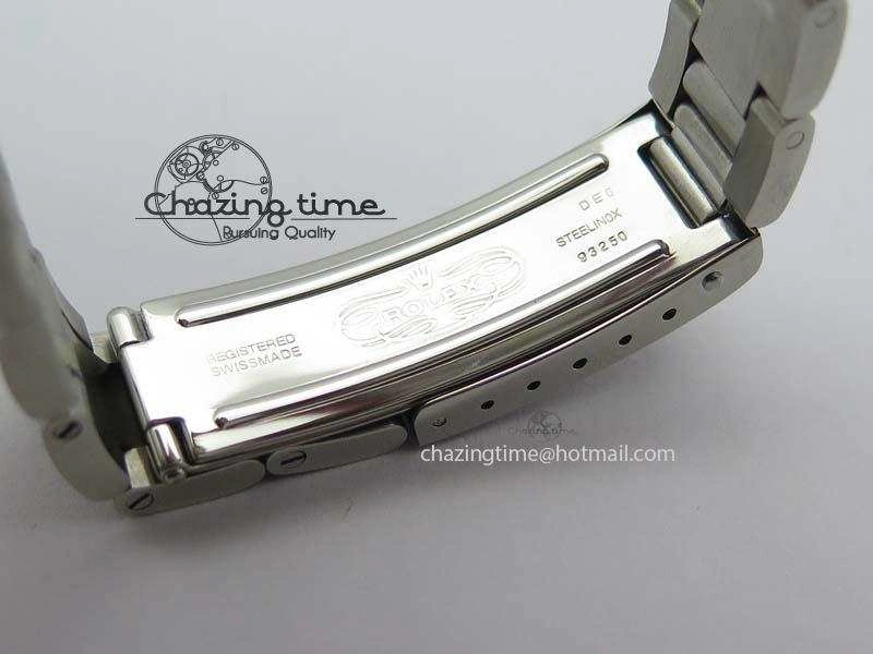 SportInspired Daytona 6263 SS White Black Dial Black Tachymeter Bezel On SS Bracelet Venus 3858