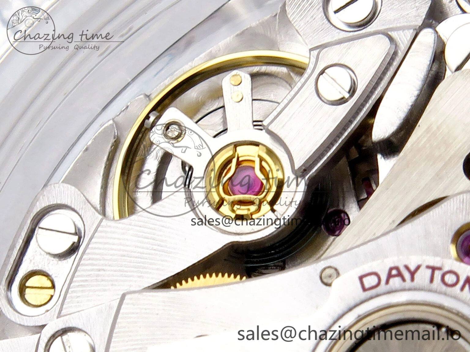 StreetReady Daytona AET Remould N6F 1:1 Best Edition Graphic Dial on Rubber Strap SA 916