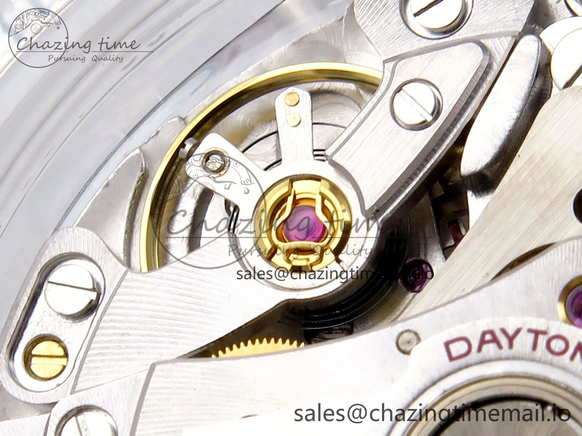 StreetReady Daytona AET Remould N6F 1:1 Best Edition Graphic Dial on Rubber Strap SA 916