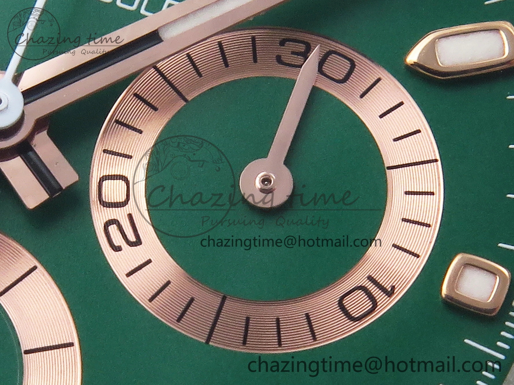 Daytona AET White Ceramic Case and Bracelet Green Dial SA4130 V Unisex 1891