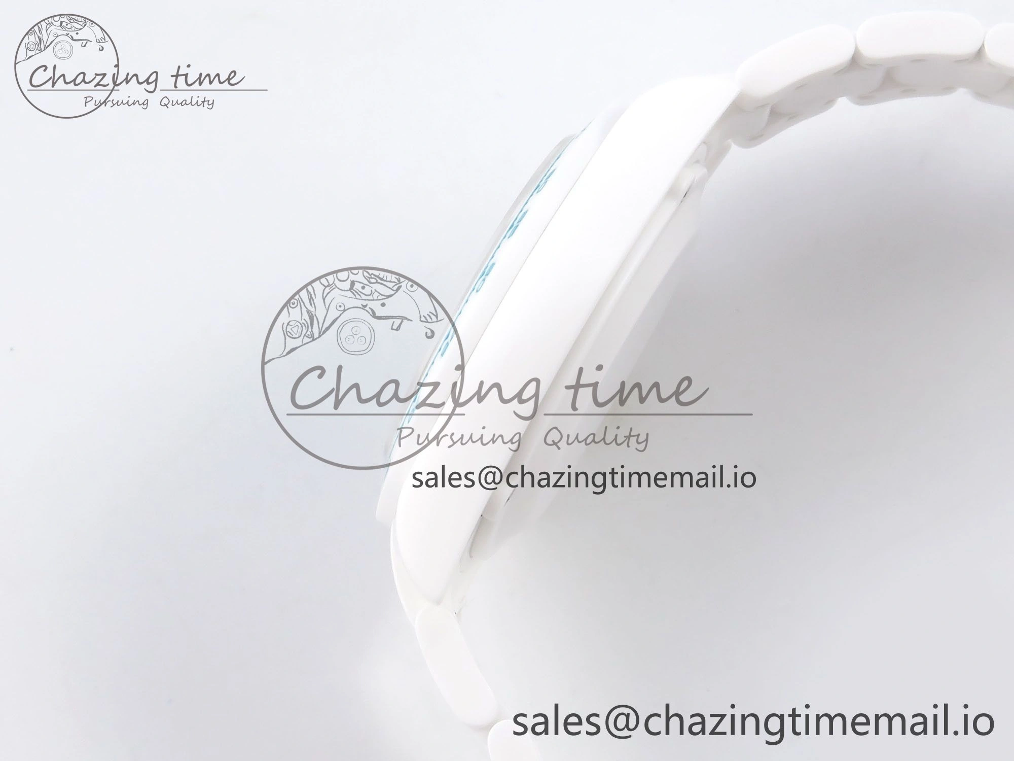 Daytona AET White Ceramic Case and Bracelet Tiffany Blue Dial N6F Best Edition SA GoodFit 1197