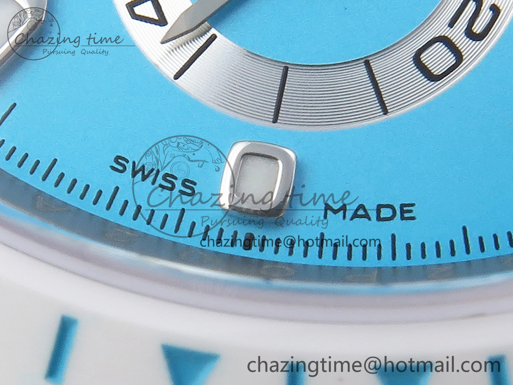 Daytona AET White Ceramic Case and Bracelet Tiffany Blue Dial SA4130 V Flexible 1889