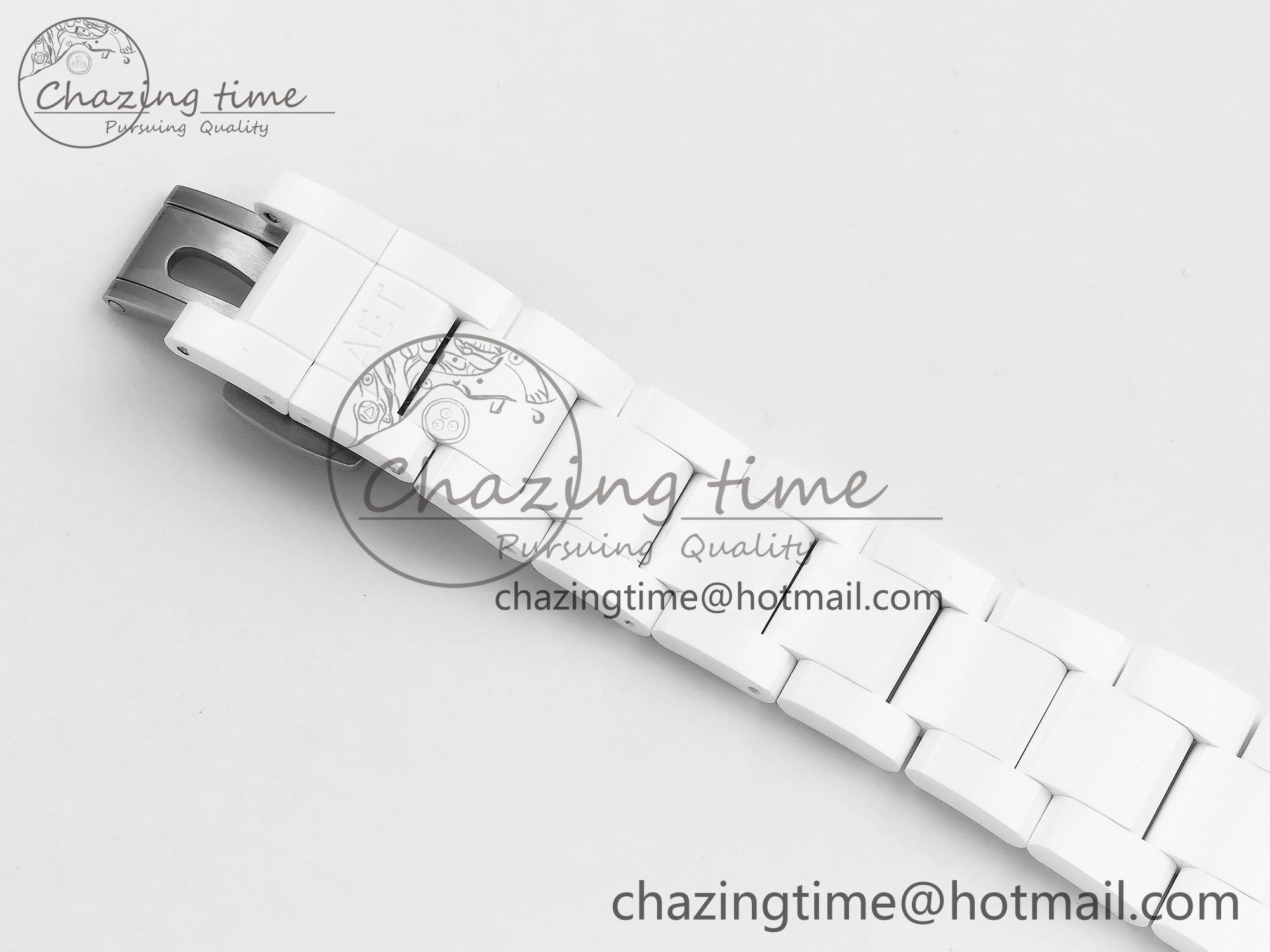 Modern Daytona AET White Solid Ceramic Case and Bracelet Avocado Green Dial ZF 1:1 Best Edition SH 1649