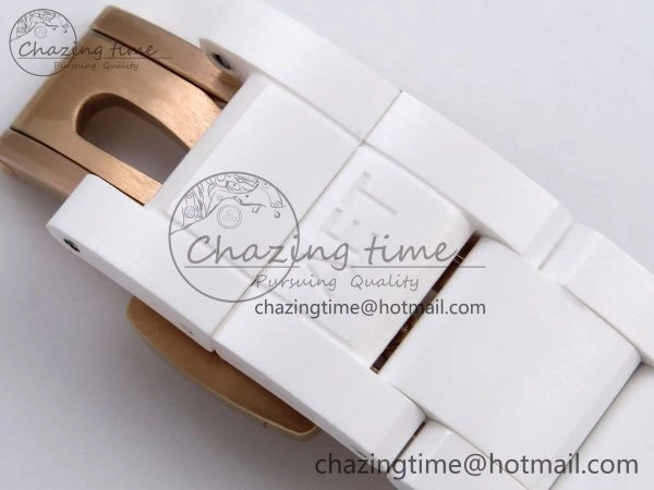 Daytona AET White Solid Ceramic Case and Bracelet Pink Dial ZF 1:1 Best Edition SH Contemporary 1650