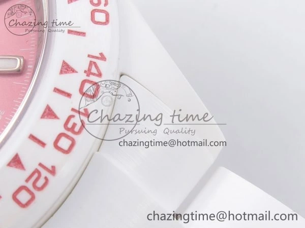 Daytona AET White Solid Ceramic Case and Bracelet Pink Dial ZF 1:1 Best Edition SH Contemporary 1650