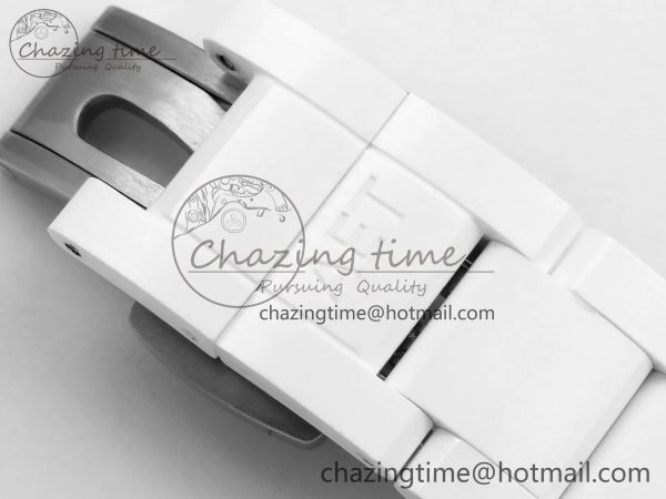 Packable Daytona AET White Solid Ceramic Case and Bracelet Tiffany Blue Dial ZF 1:1 Best Edition SH 1648